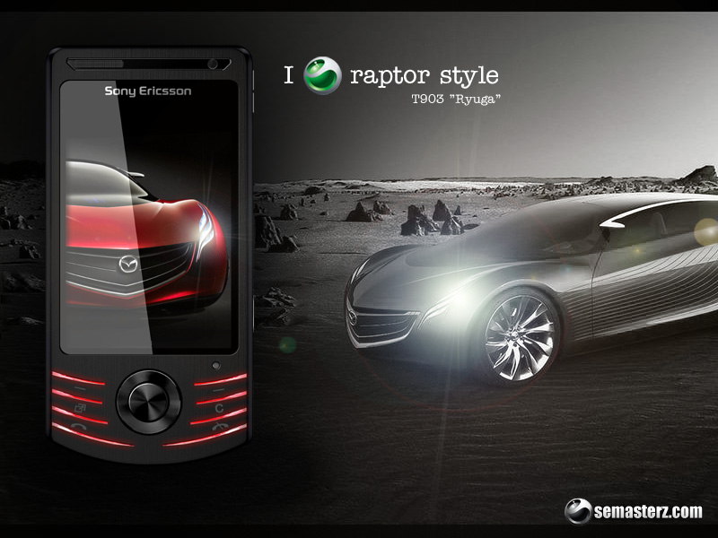 Концепт Sony Ericsson T903 по мотивам Mazda Ryuga Концепт Sony Ericsson T903 по мотивам Mazda Ryuga