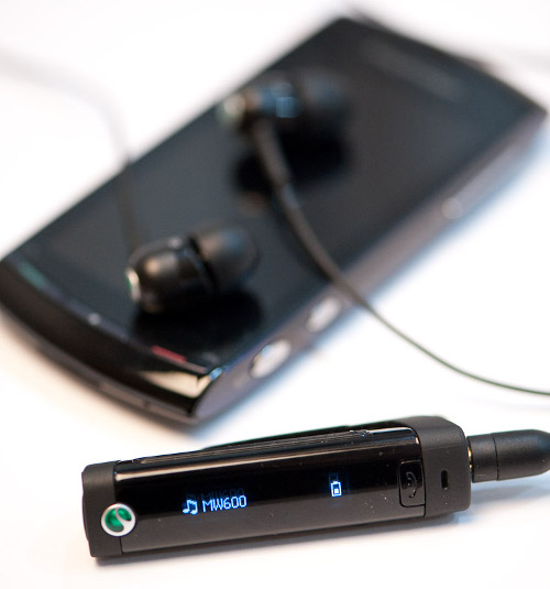 Обзор гарнитуры Sony Ericsson MW600 Обзор гарнитуры Sony Ericsson MW600