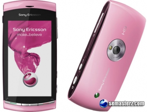 Sony Ericsson Vivaz для девочек - теперь и в розовом Sony Ericsson Vivaz для девочек - теперь и в розовом
